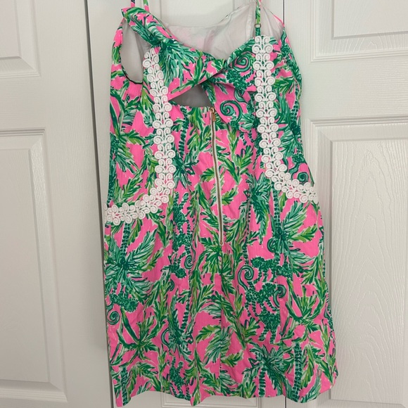 Lilly Pulitzer Shelli Dress- Prosecco Pink - Picture 2 of 3